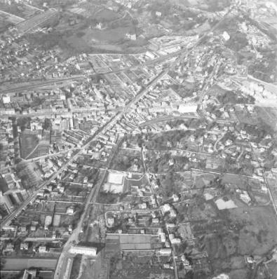 Vue aérienne de Tassin-la-Demi-Lune et Champvert