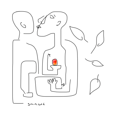 résurrection de Pygas, dessin